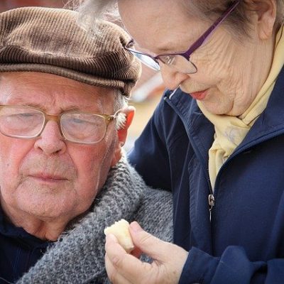 Elderly couple
