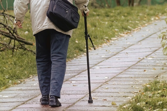 walking sticks are popular mobility aids