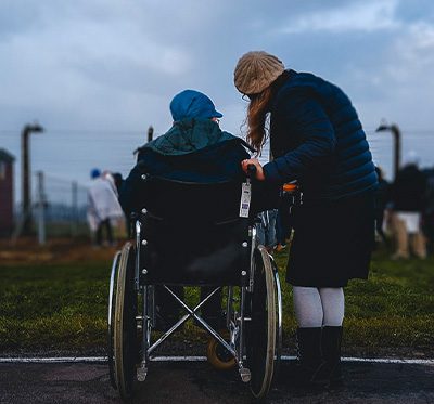 carer providing support to their patient